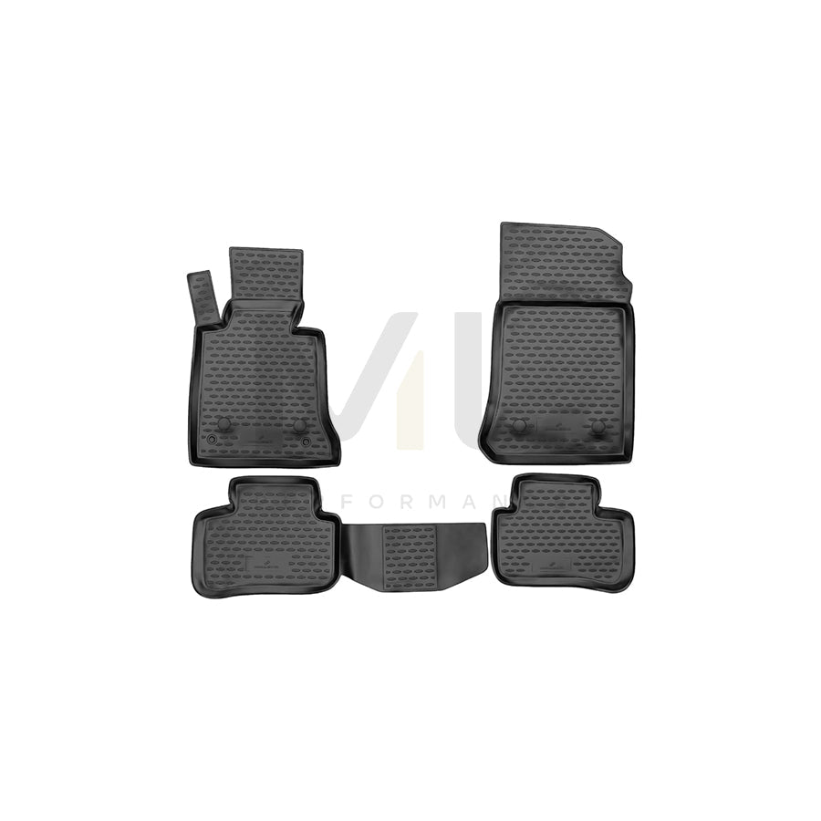 WALSER XTR 75027 Floor mat set Front and Rear