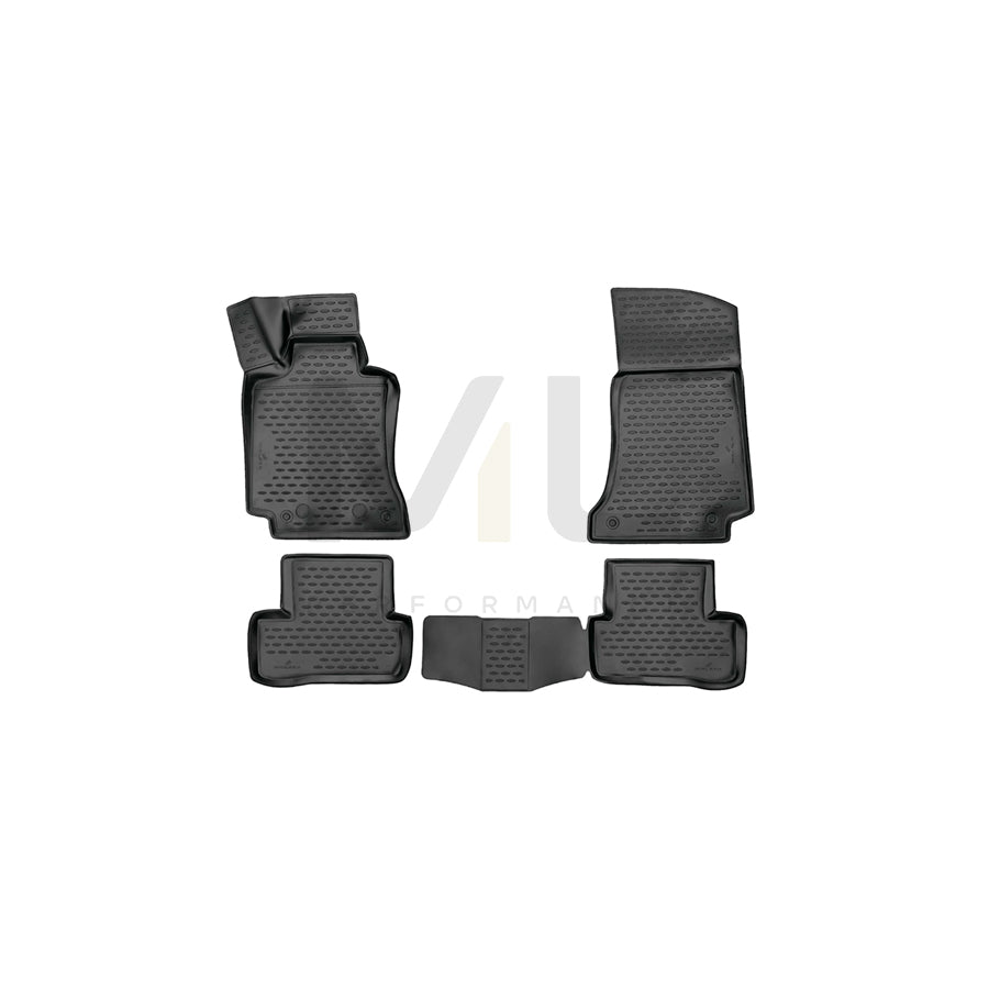 WALSER XTR 75032 Floor mat set Front and Rear