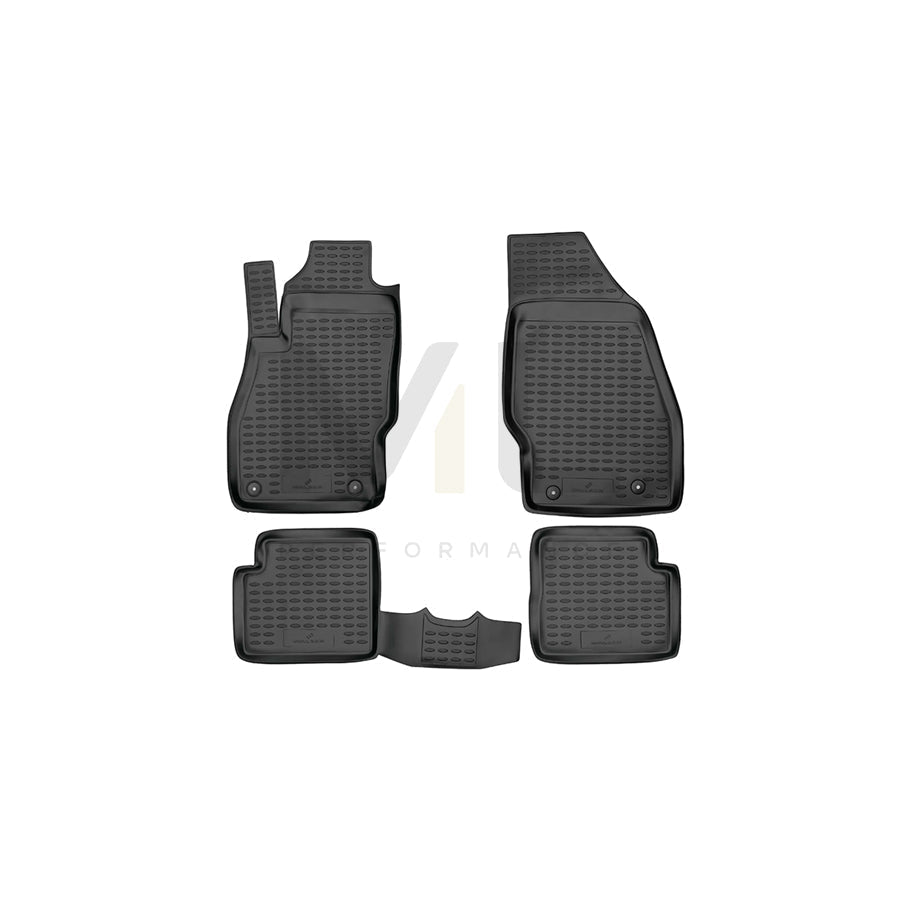 WALSER XTR 75037 Floor mat set Front and Rear