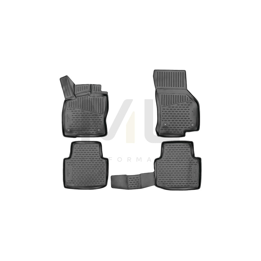 WALSER XTR 75046 Floor mat set Front and Rear