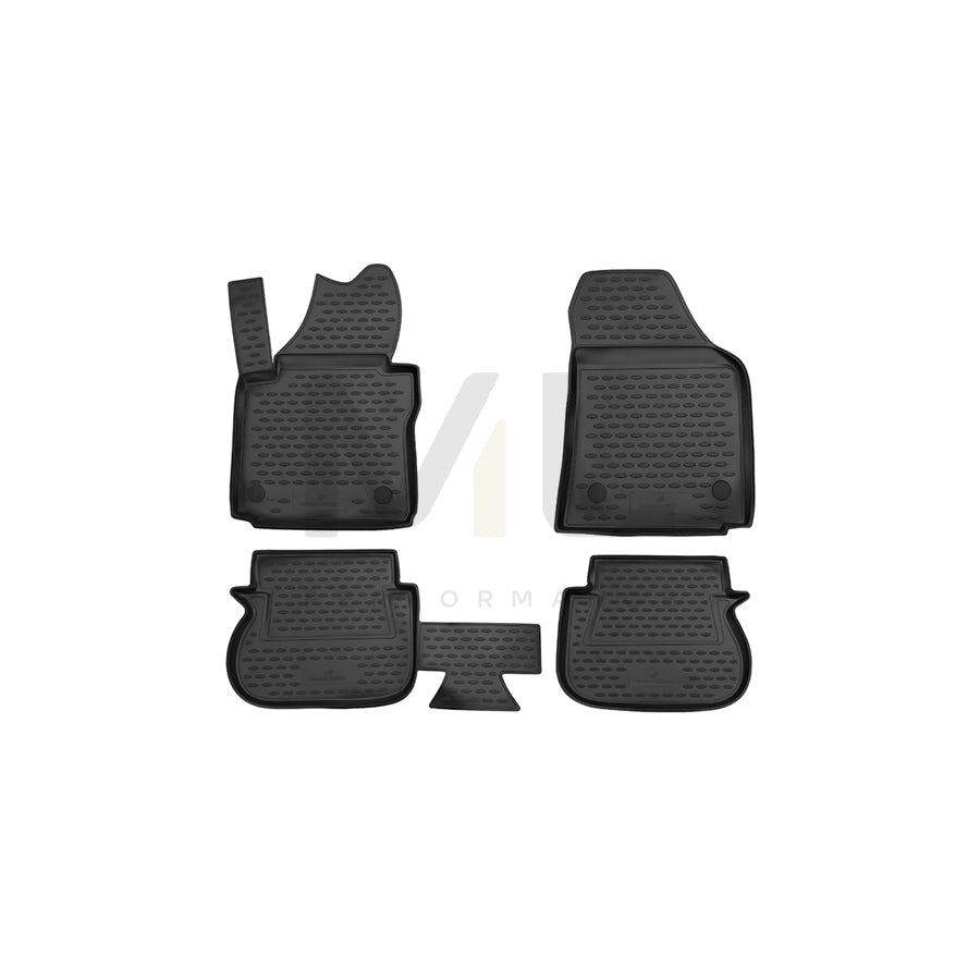 WALSER XTR 75057 Floor mat set Front and Rear