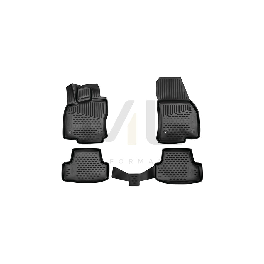 WALSER XTR 75059 Floor mat set Front and Rear