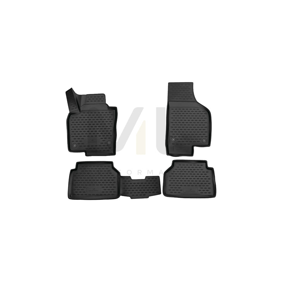 WALSER XTR 75061 Floor mat set Front and Rear