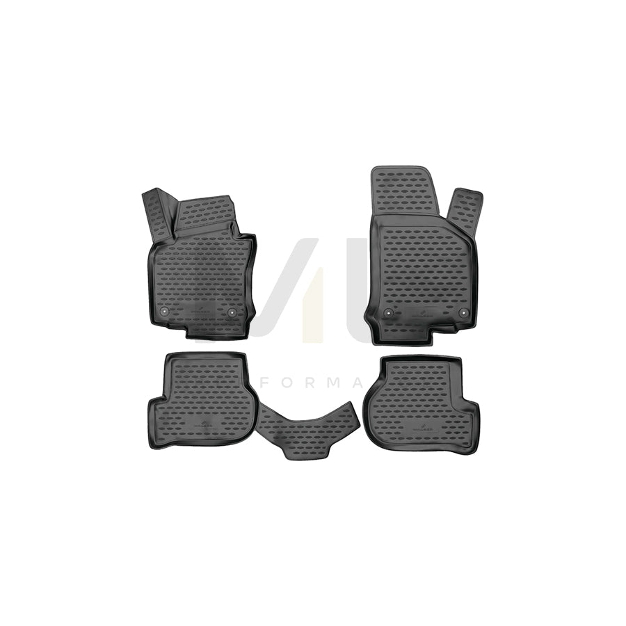 WALSER XTR 75062 Floor mat set Front and Rear