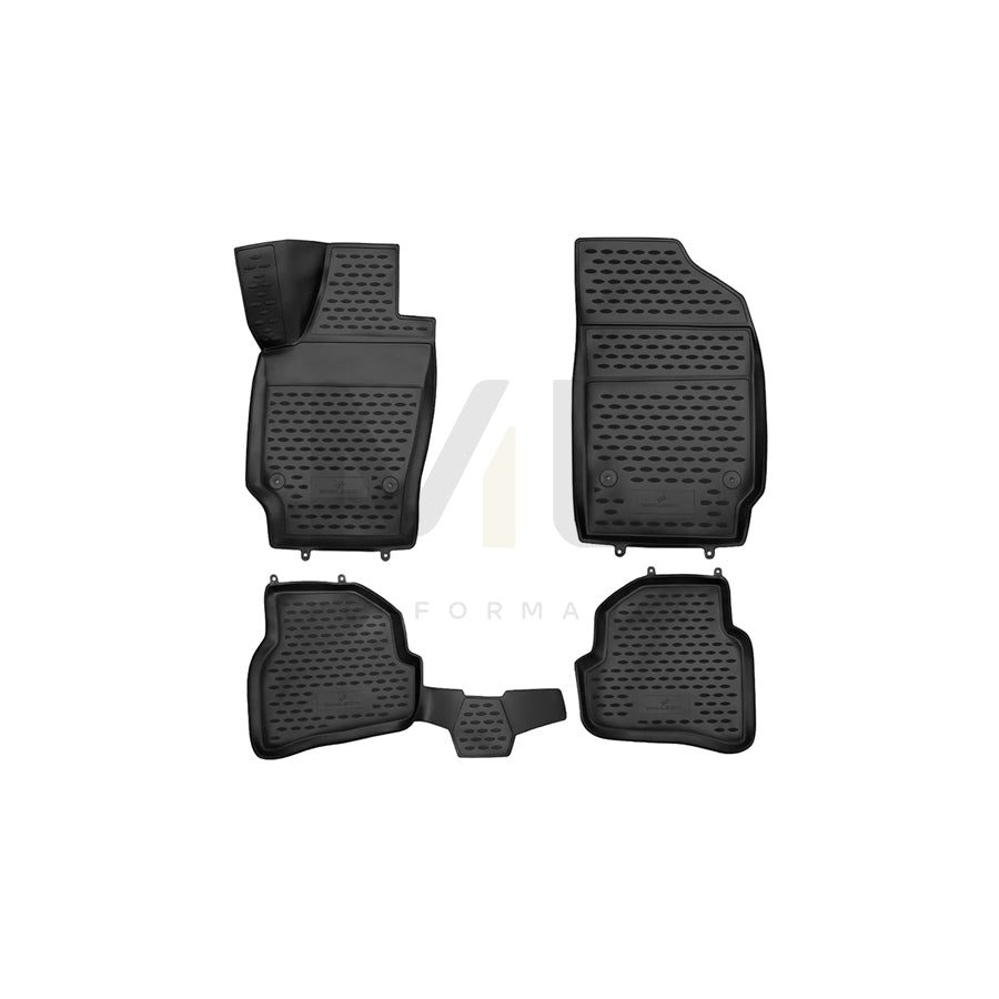 WALSER XTR 75063 Floor mat set Front and Rear