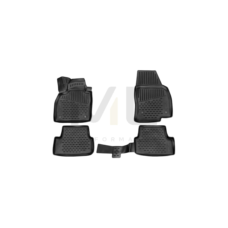 WALSER XTR 75064 Floor mat set Front and Rear