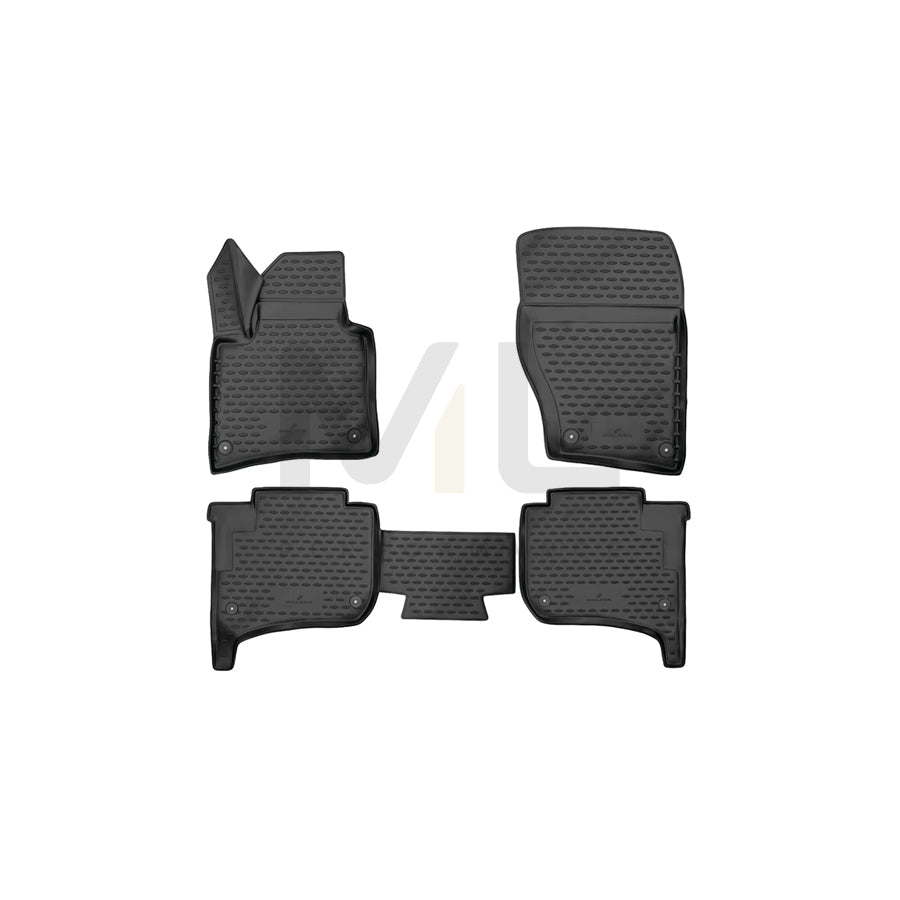 WALSER XTR 75065 Floor mat set Front and Rear