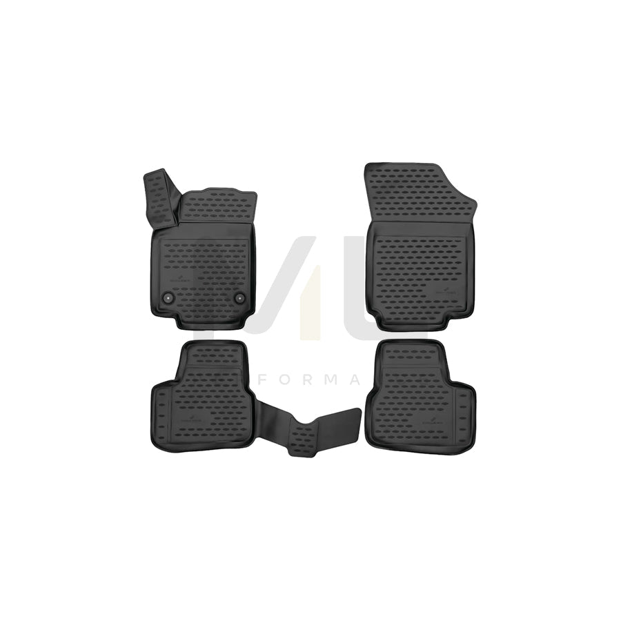WALSER XTR 75066 Floor mat set Front and Rear