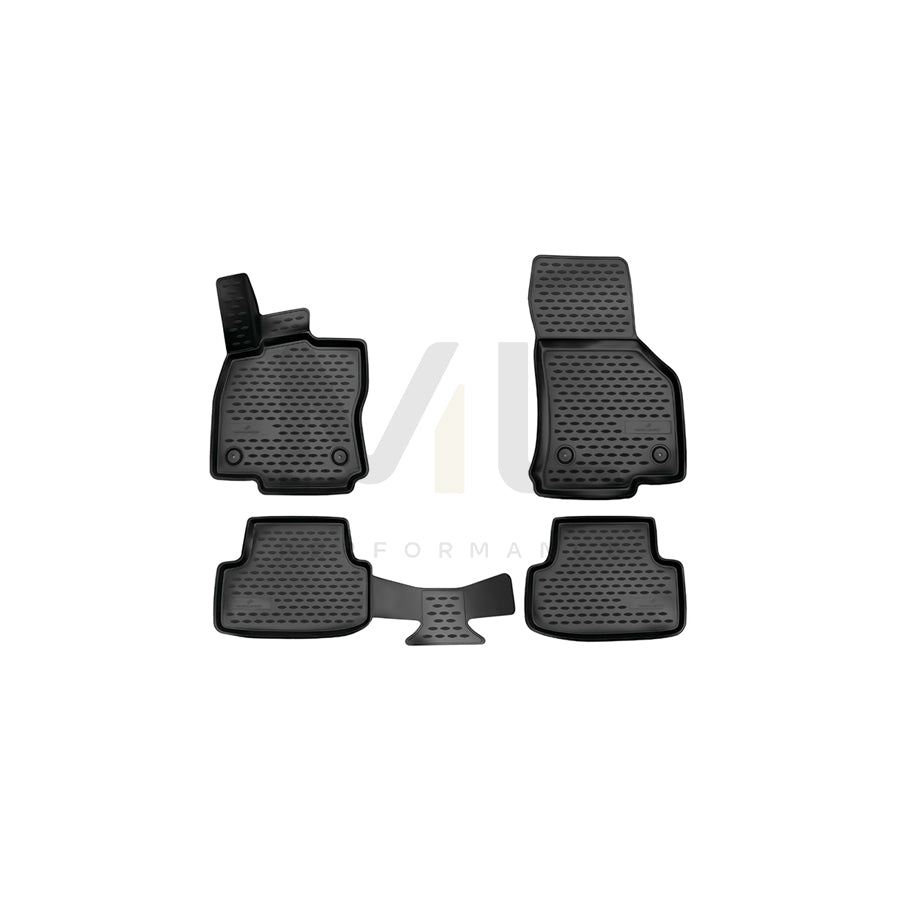 WALSER XTR 75067 Floor mat set Front and Rear