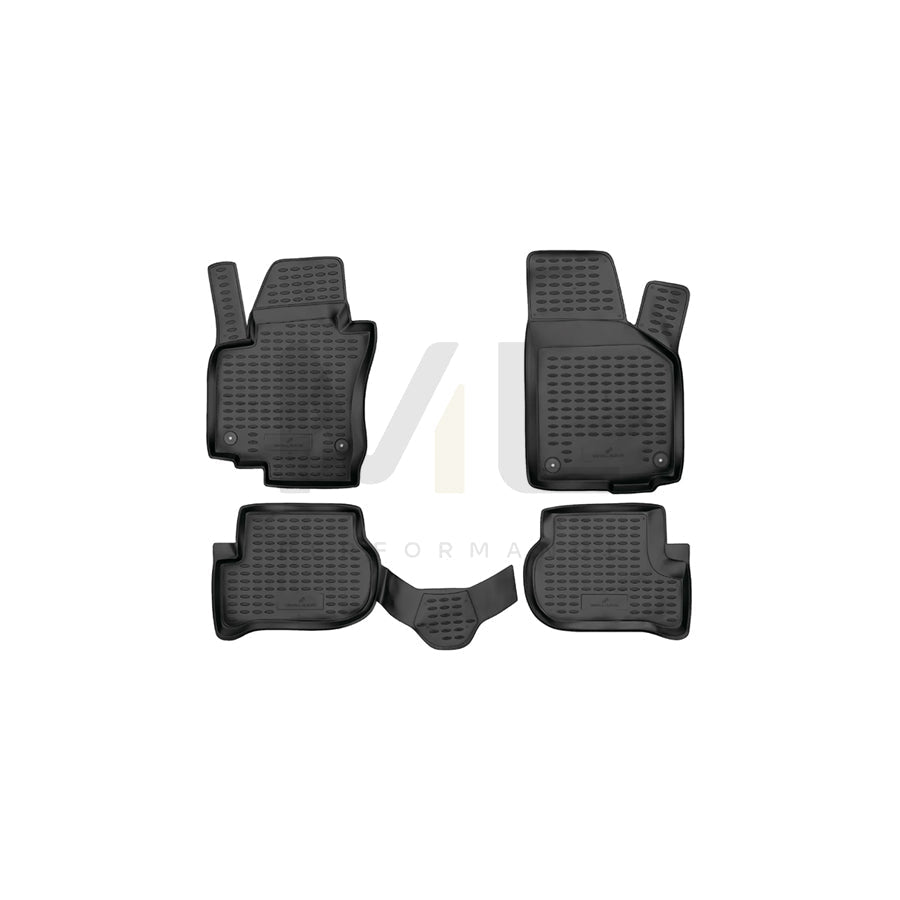 WALSER XTR 75073 Floor mat set Front and Rear