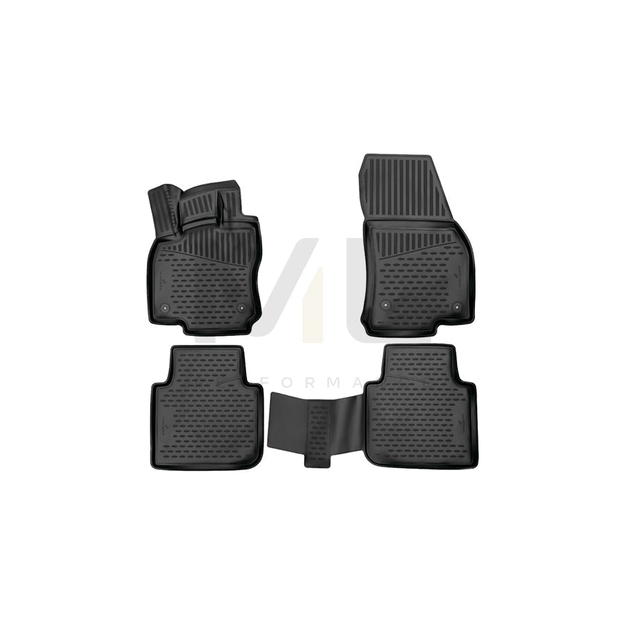WALSER XTR 75076 Floor mat set Front and Rear