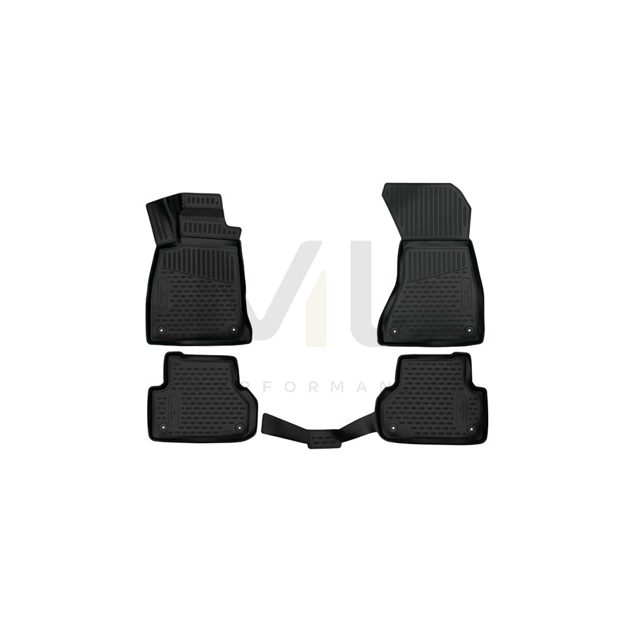 WALSER XTR 75078 Floor mat set Front and Rear