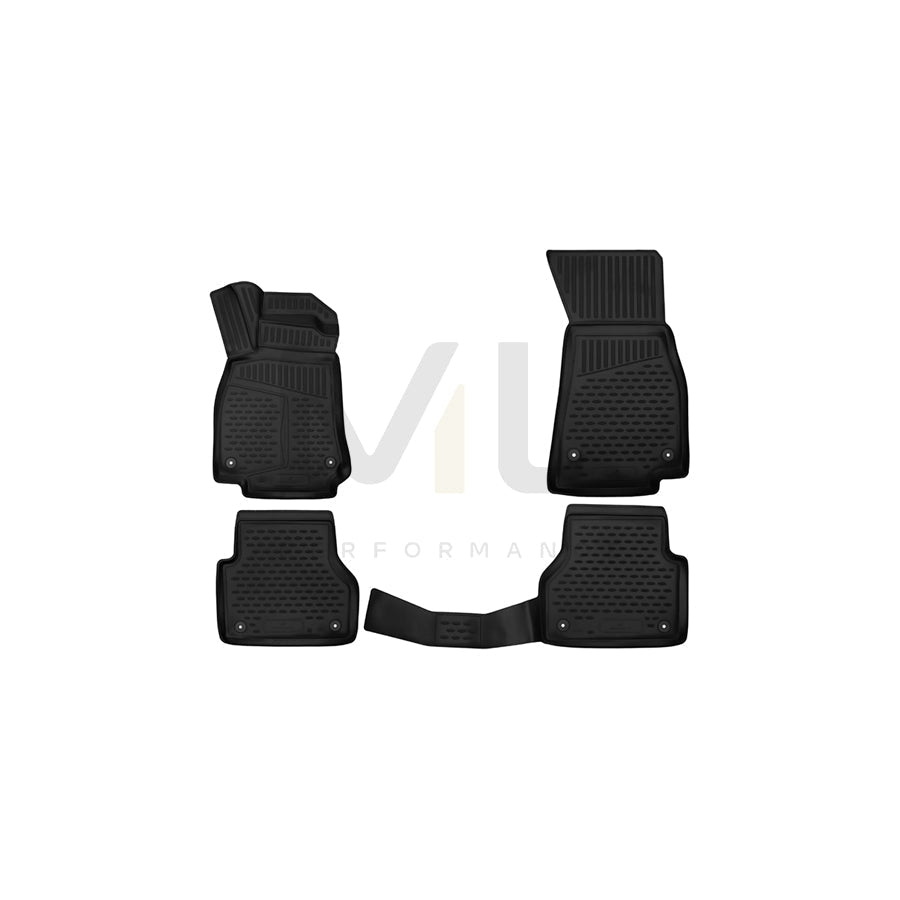 WALSER XTR 75080 Floor mat set Front and Rear
