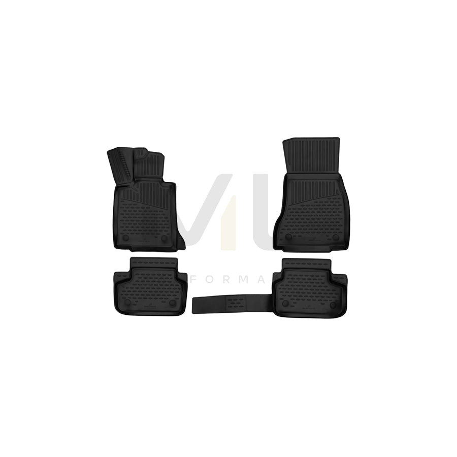 WALSER XTR 75084 Floor mat set Front and Rear