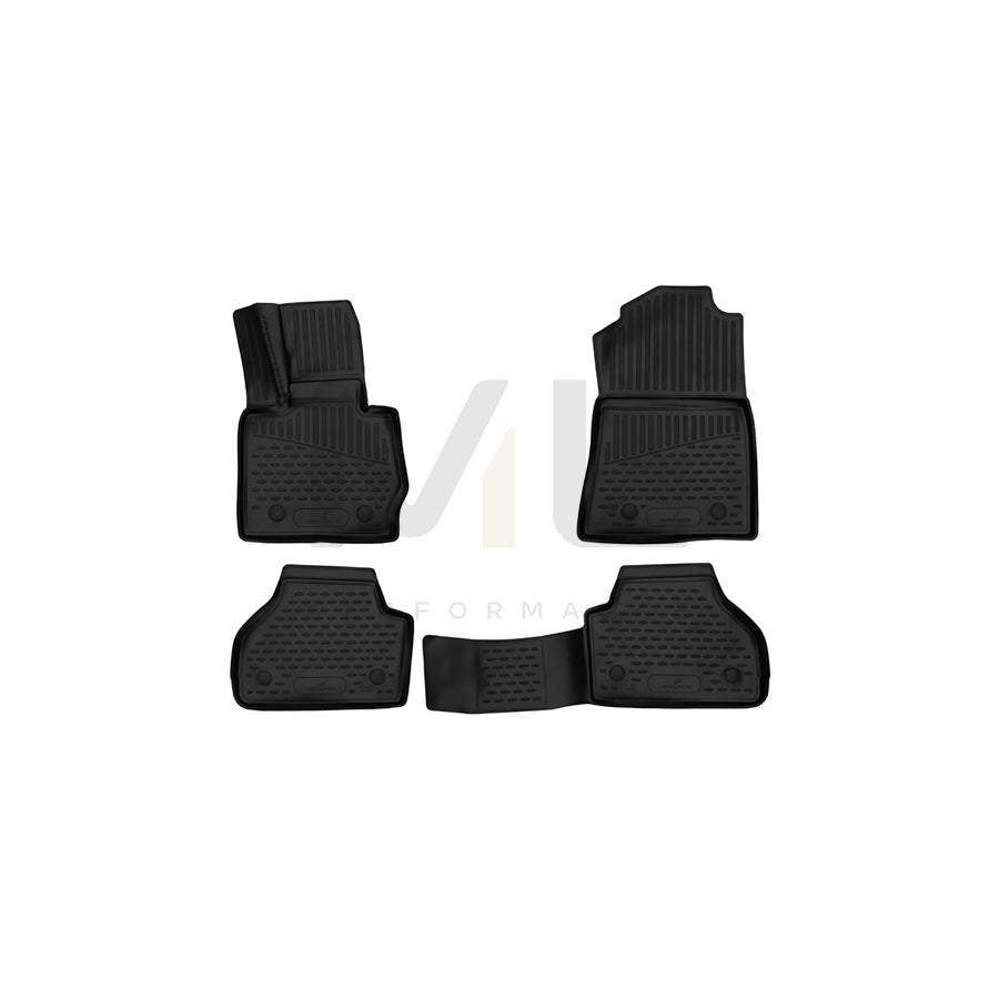 WALSER XTR 75085 Floor mat set Front and Rear