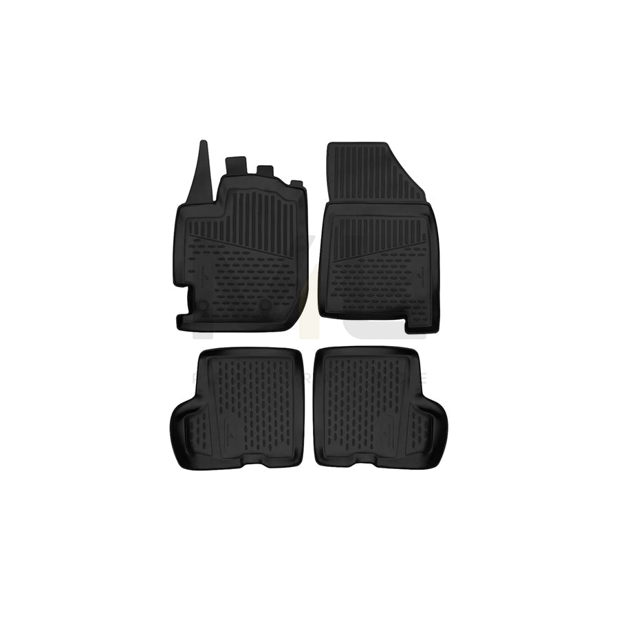 WALSER XTR 75087 Floor mat set Front and Rear