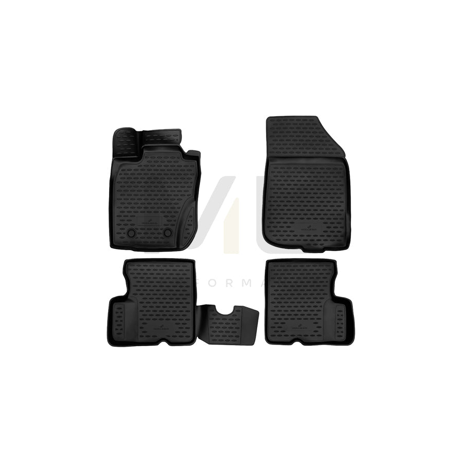 WALSER XTR 75089 Floor mat set Front and Rear
