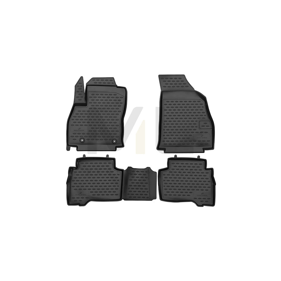 WALSER XTR 75091 Floor mat set Front and Rear