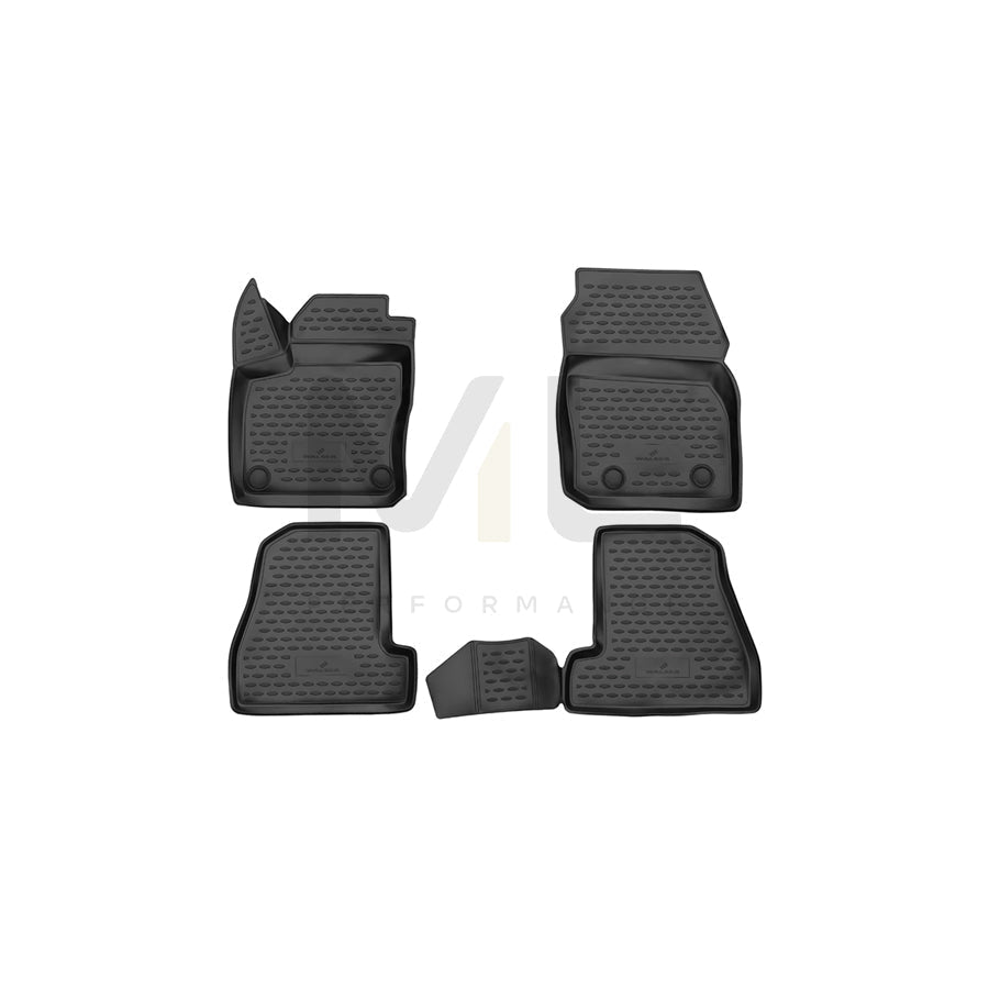 WALSER XTR 75093 Floor mat set Front and Rear