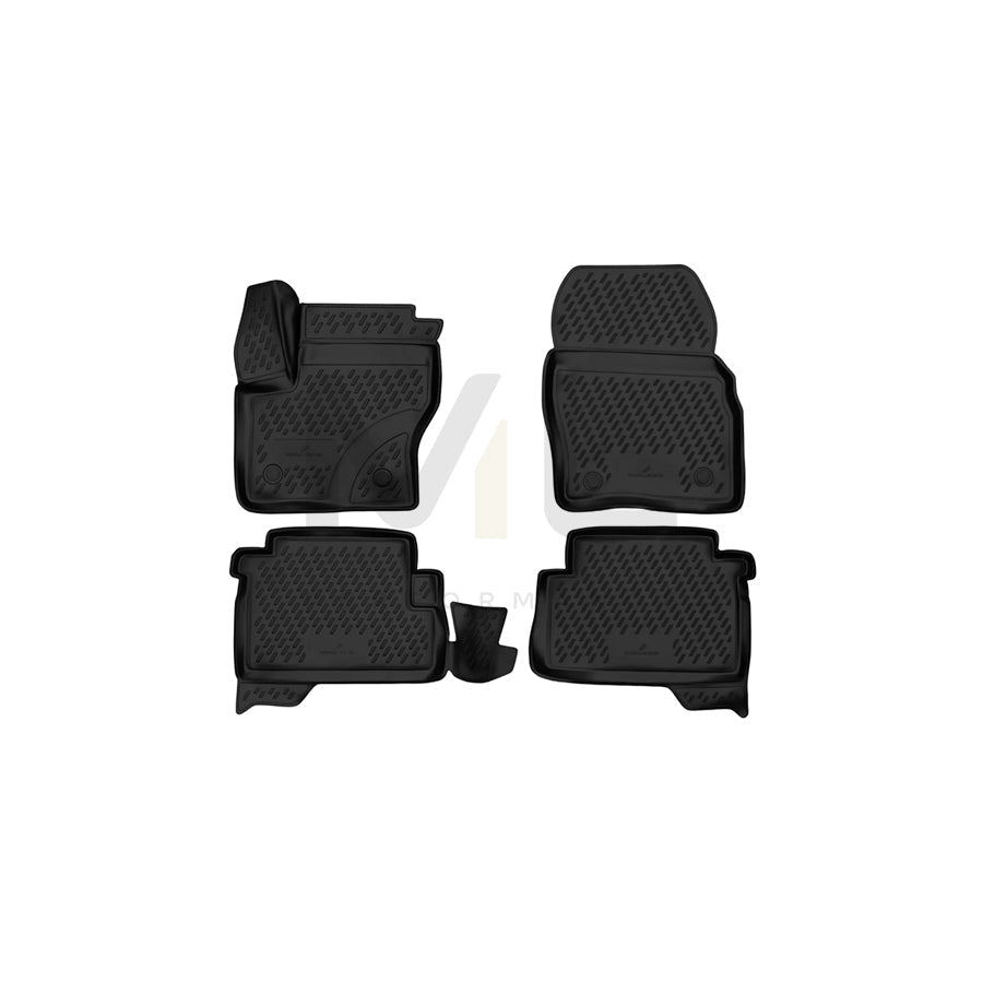 WALSER XTR 75096 Floor mat set Front and Rear