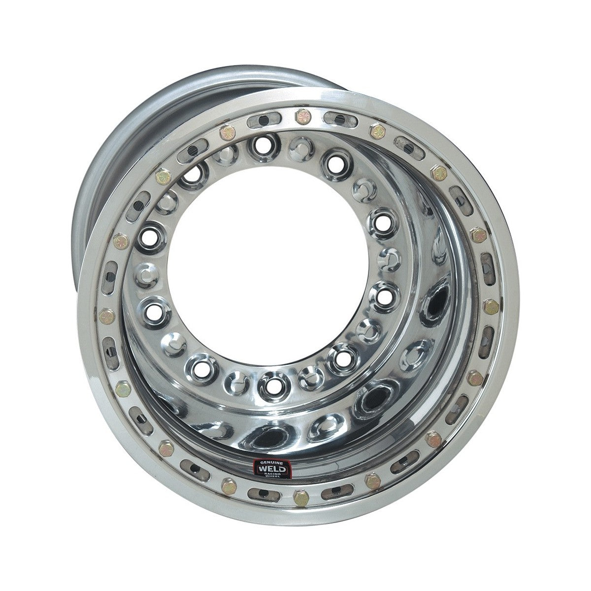 Weld 571-5425M Wide 5 Hs Wheel 15x14 5x10.25 ET0 BS5 Polished Shell