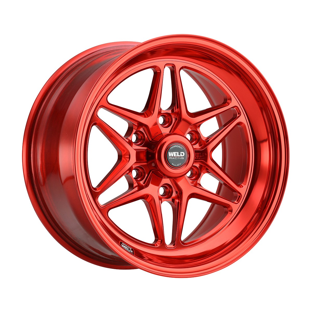 Weld 81LP0070E45A S81 Hd Wheel 20x7 6x5.5 ET13 BS4.5 Polished Center - Polished Shell