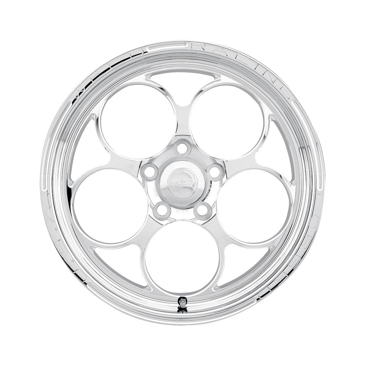 Weld 86B-2005205 Magnum Frontrunner Wheel 20x5 5x4.5 ET-8 BS2.7 Black