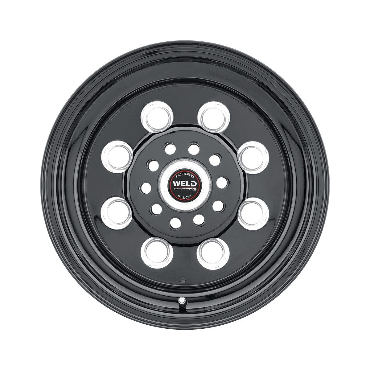 Weld 90B-54342 0 Wheel 15x4 5x4.5 ET-16 BS1.875 Black Center - Black Shell