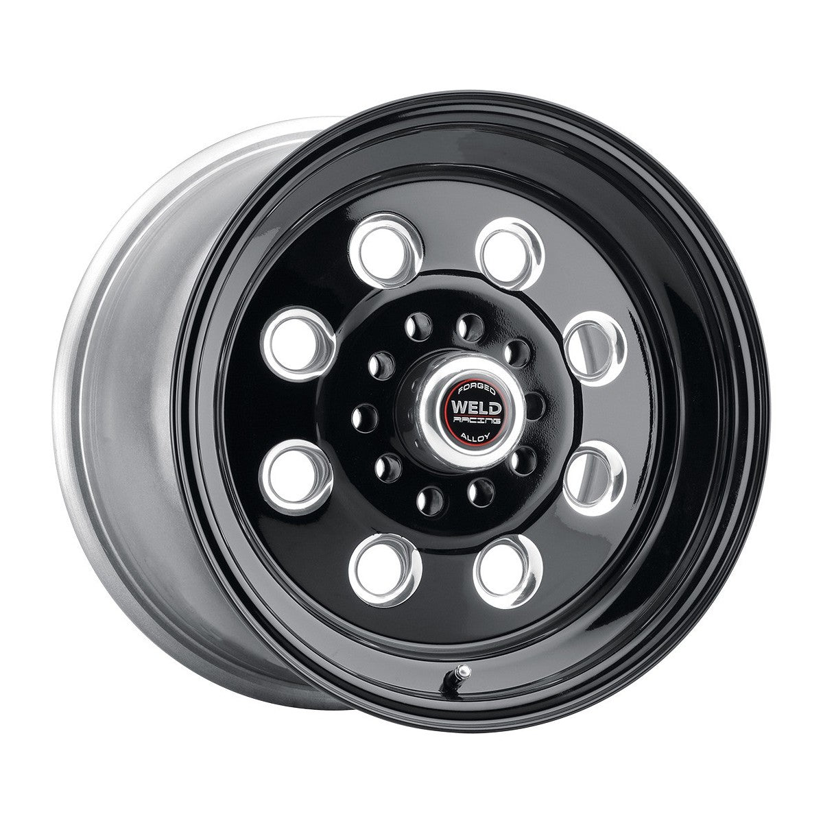Weld 90B-58348 0 Wheel 15x8 5x4.5 ET0 BS4.5 Black Center - Black Shell