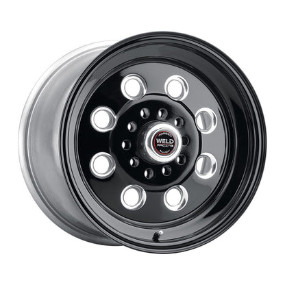Weld 90B-58348 0 Wheel 15x8 5x4.5 ET0 BS4.5 Black Center - Black Shell
