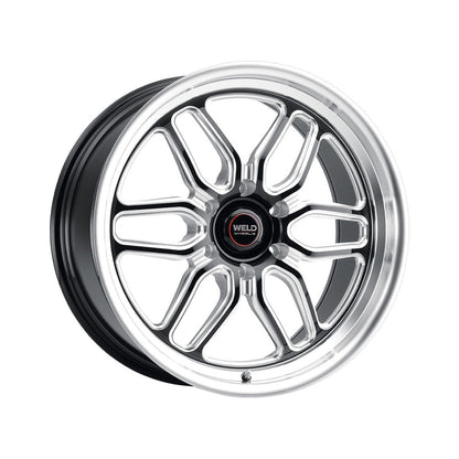 Weld S10929084P25 Laguna S109 Wheel 22x9 6x139.7 ET25 BS5.98 Gloss Black MIL - DIA