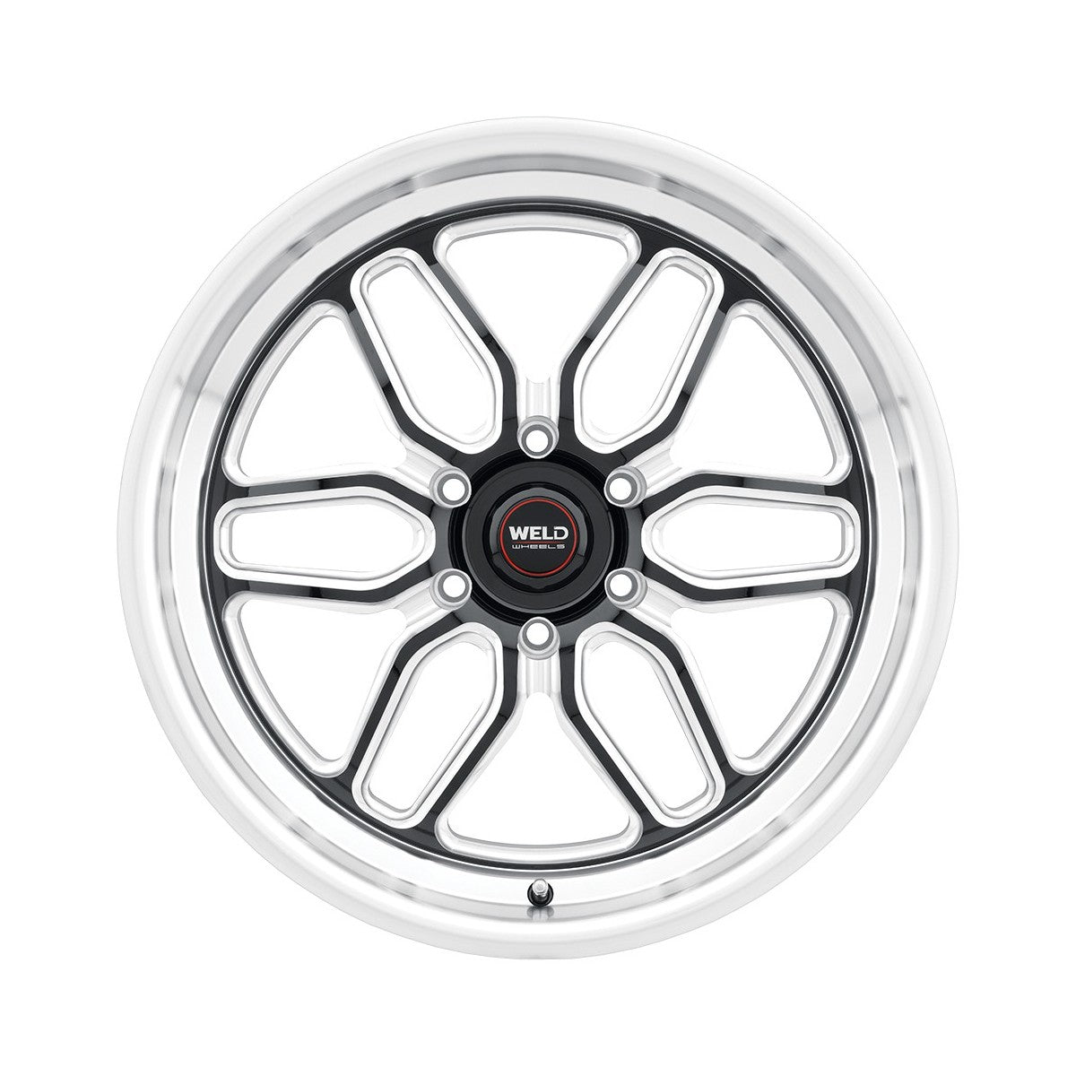Weld S10929084P25 Laguna S109 Wheel 22x9 6x139.7 ET25 BS5.98 Gloss Black MIL - DIA