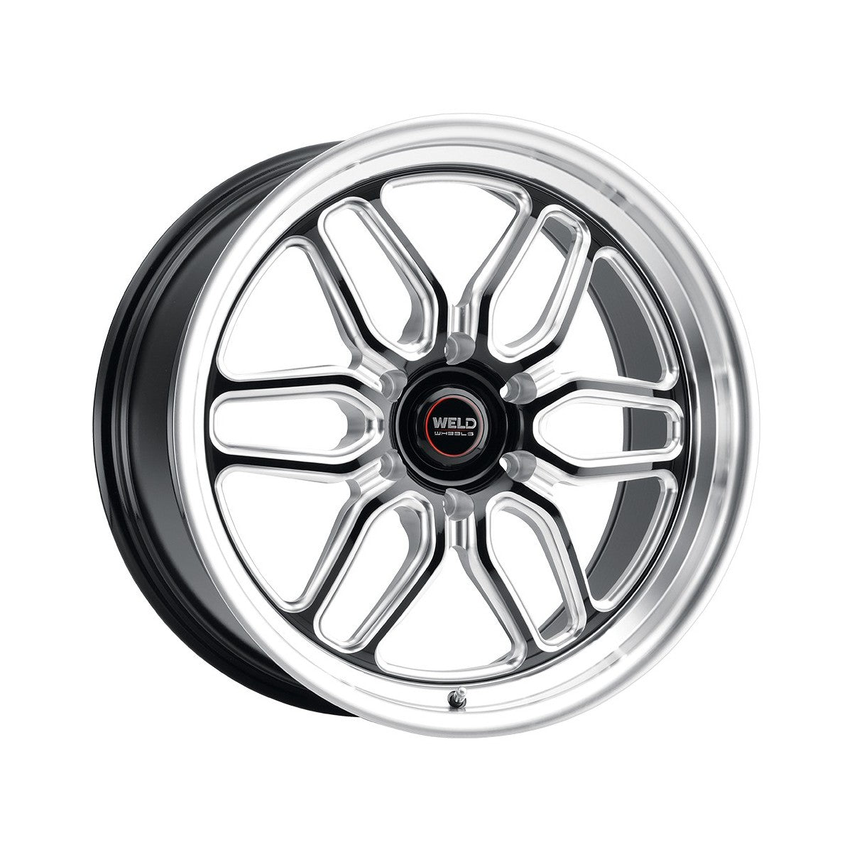 Weld S10929589P25 Laguna S109 Wheel 22x9.5 6x135 ET25 BS6.23 Gloss Black MIL - DIA