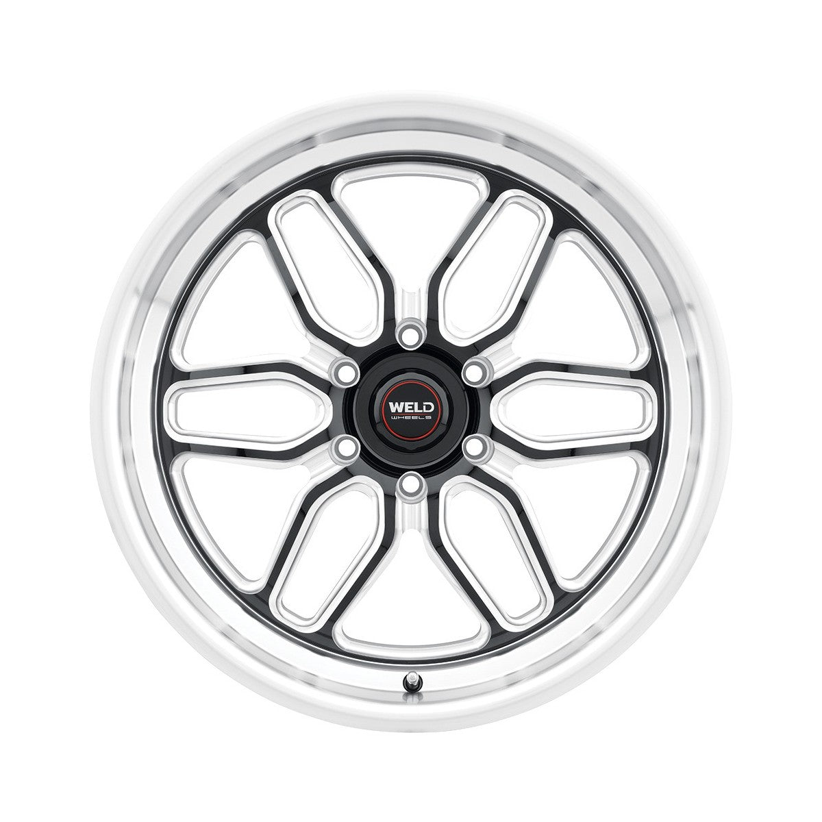 Weld S15300084P38 Laguna 6 Drag S153 Wheel 20x10 6x139.7 ET38 BS7 Gloss Black MIL - DIA