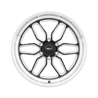 Weld S15300084P38 Laguna 6 Drag S153 Wheel 20x10 6x139.7 ET38 BS7 Gloss Black MIL - DIA