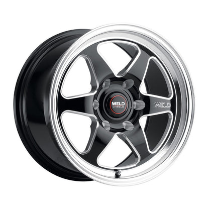 Weld S1560C089N19 Ventura 6 Drag S156 Wheel 20x5 6x135 ET-19 BS2 Gloss Black MIL - DIA