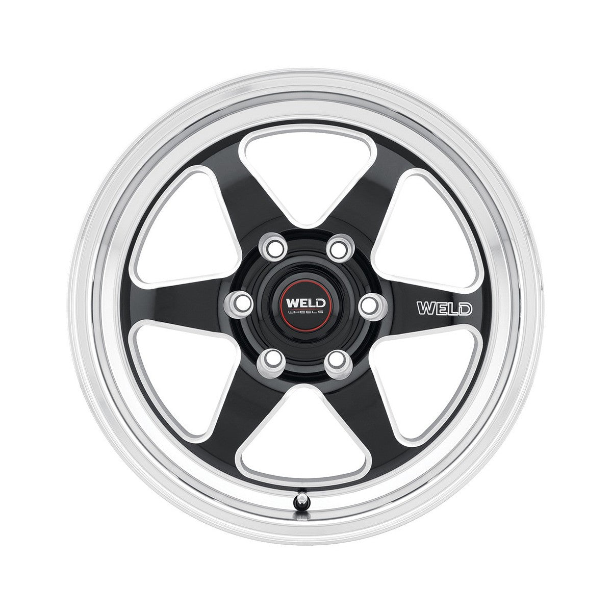 Weld S1567C084N25 Ventura 6 Drag S156 Wheel 17x5 6x139.7 ET-25 BS2 Gloss Black MIL - DIA
