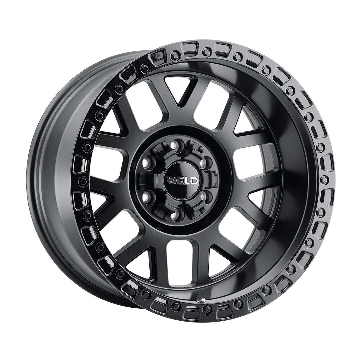 Weld W10409098501-P2 Cinch W104 Wheel 20x9 6x139.7 ET0 BS5 Satin Black - Gloss Black