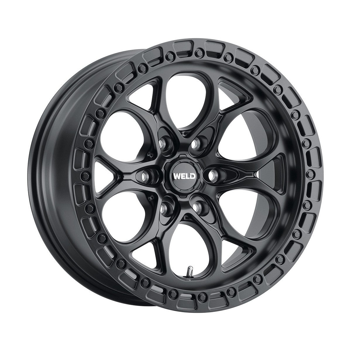 Weld W10809089500 Ledge 6 W108 Wheel 20x9 6x135 ET0 BS5 Satin Black