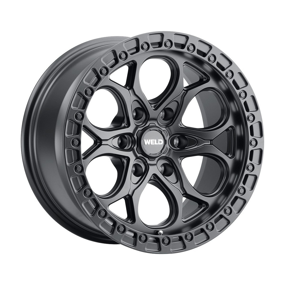 Weld W10879084500 Ledge 6 W108 Wheel 17x9 6x139.7 ET0 BS5 Satin Black