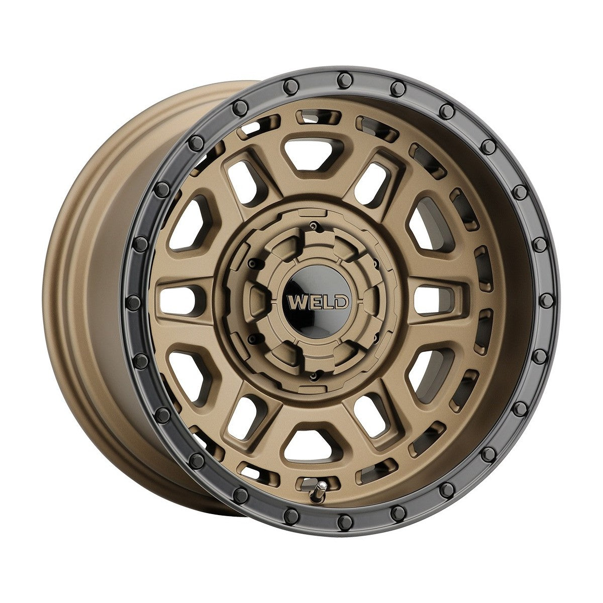 Weld W12079070501 Crux W120 Wheel 17x9 5x139.7 ET0 BS5 Satin Bronze - Satin Black