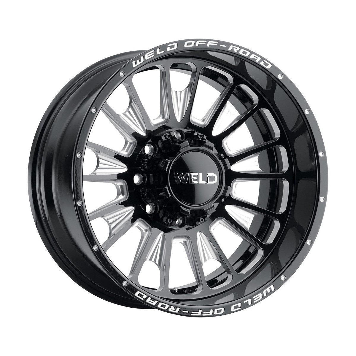 Weld W12109018501 Scorch W121 Wheel 20x9 8x180 ET0 BS5.01 Gloss Black Mill