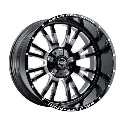 Weld W15802070475-P2 Slingblade W158 Wheel 20x12 5x150 ET-44 BS4.75 Gloss Black MIL