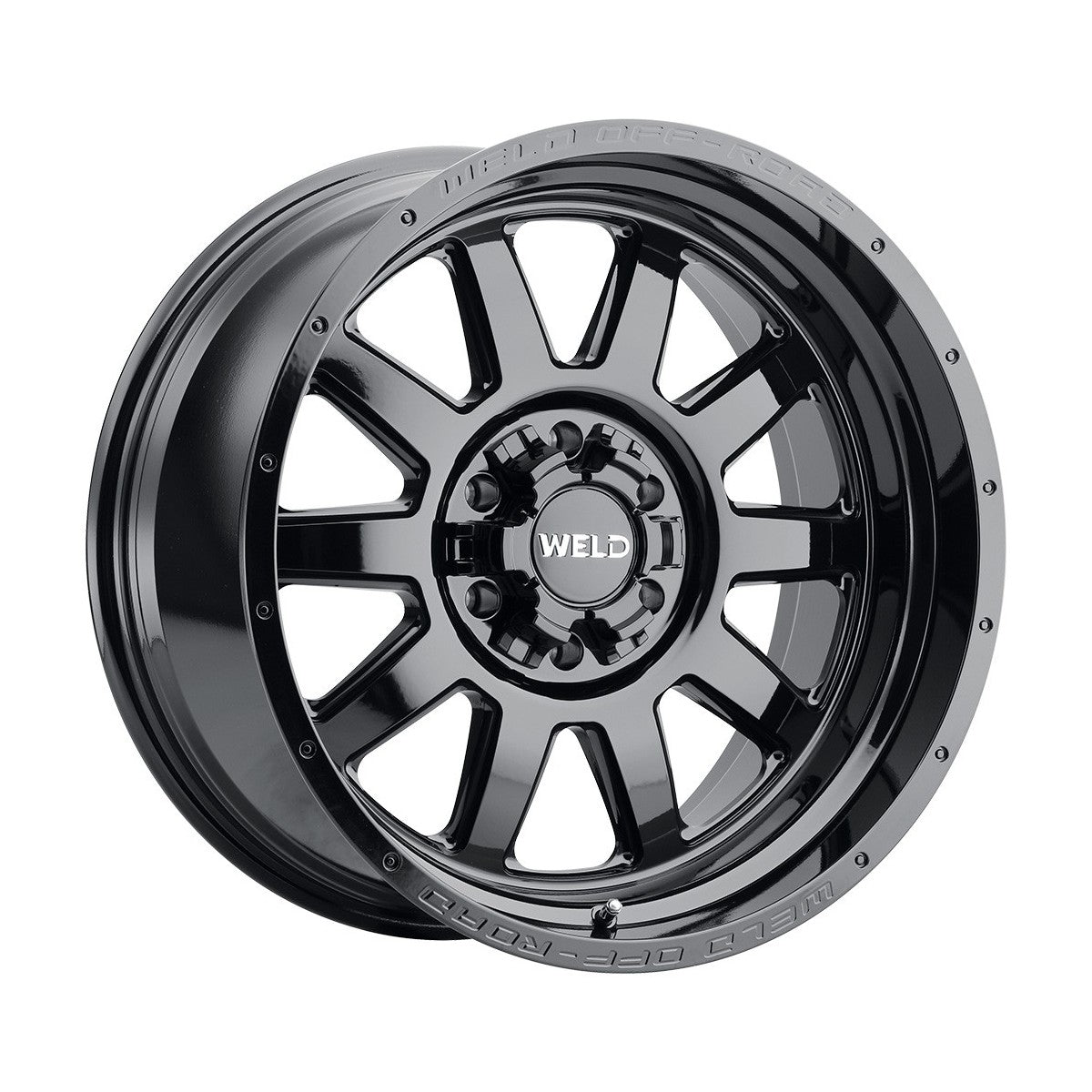 Weld W16889098501-P2 Stealth W168 Wheel 18x9 6x139.7 ET0 BS5 Gloss Black