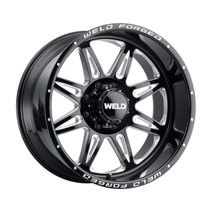 Weld W70204017BCA Cheyenne Xt Wheel 20x14 8x170 ET-76 BS4.5 Gloss Black & Contrast Cut