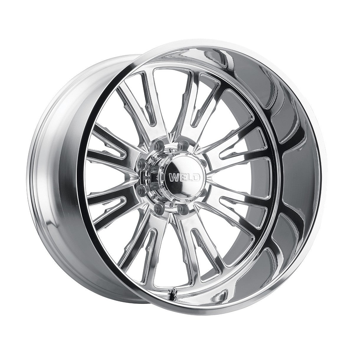 Weld W70802084BAA Slingblade Xt Wheel 20x12 6x139.7 ET-51 BS4.5 Gloss Black & Contrast Cut