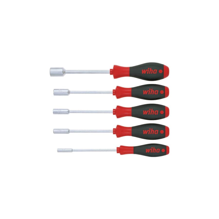 Wiha WHA01034 SoftFinish® Hex Nut Driver Set, 5 Piece