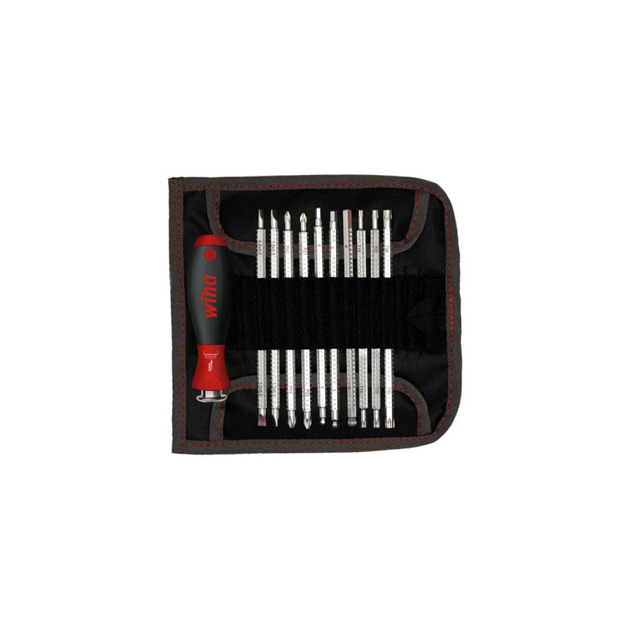 Wiha WHA03591 SYSTEM 6 SoftFinish® Interchangeable Screwdriver Set, 12 Piece
