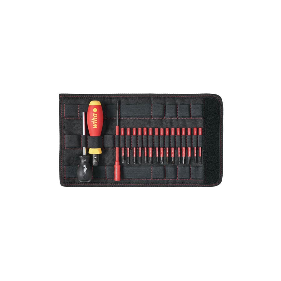 Wiha WHA36791 TorqueVario®-S electric Screwdriver Set, 19 Piece