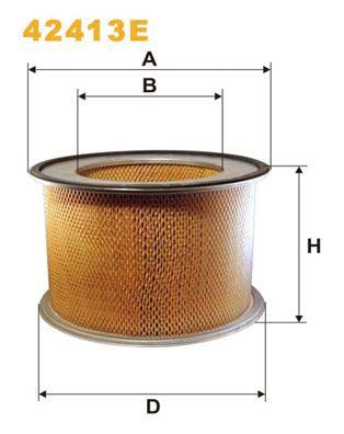 WIX Filters 42314 Air Filter